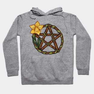 Daffodil Pentacle Hoodie